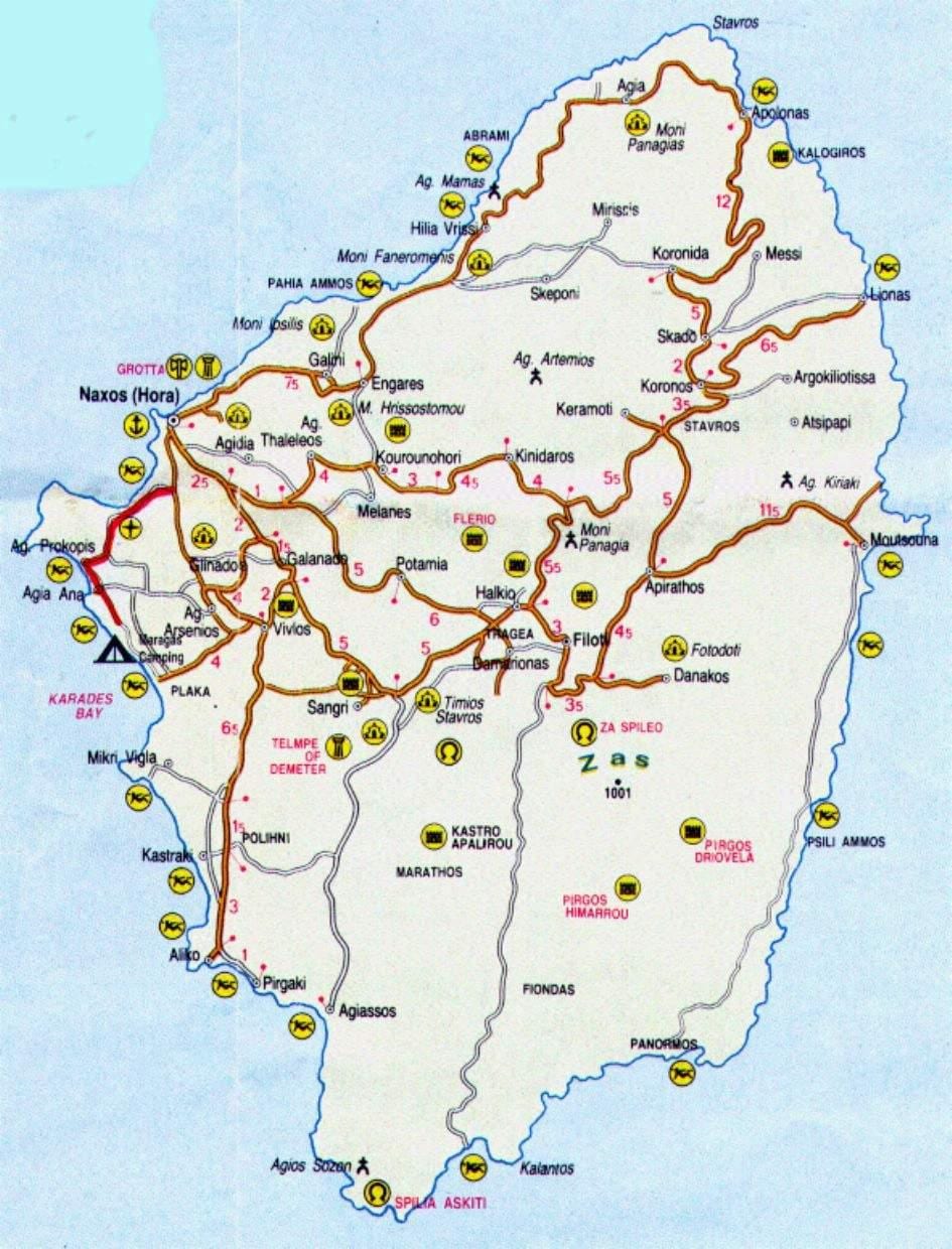 carte de patras, Grèce