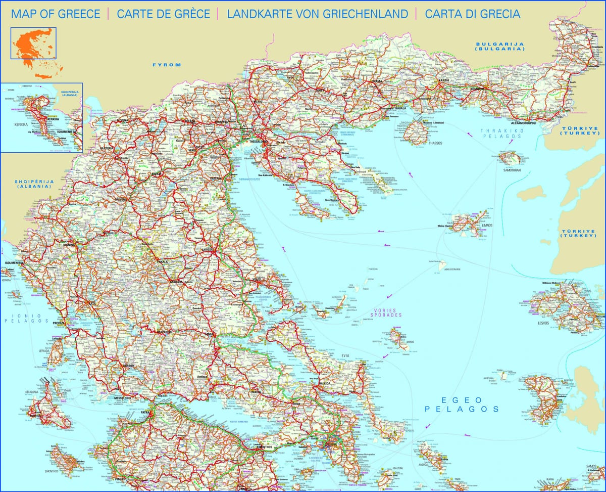 feuille de route de la Grèce