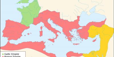 La Grèce antique et de rome la carte