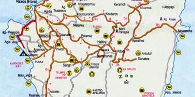 Carte de patras, Grèce