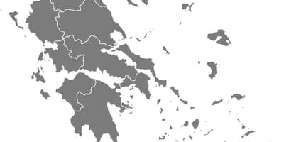 Carte de la Grèce, vecteur