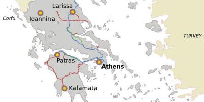 Hellas transports carte